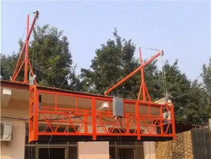 全品类合规电动吊篮设备，鸿泰机械以硬核设备筑牢施工安全根基